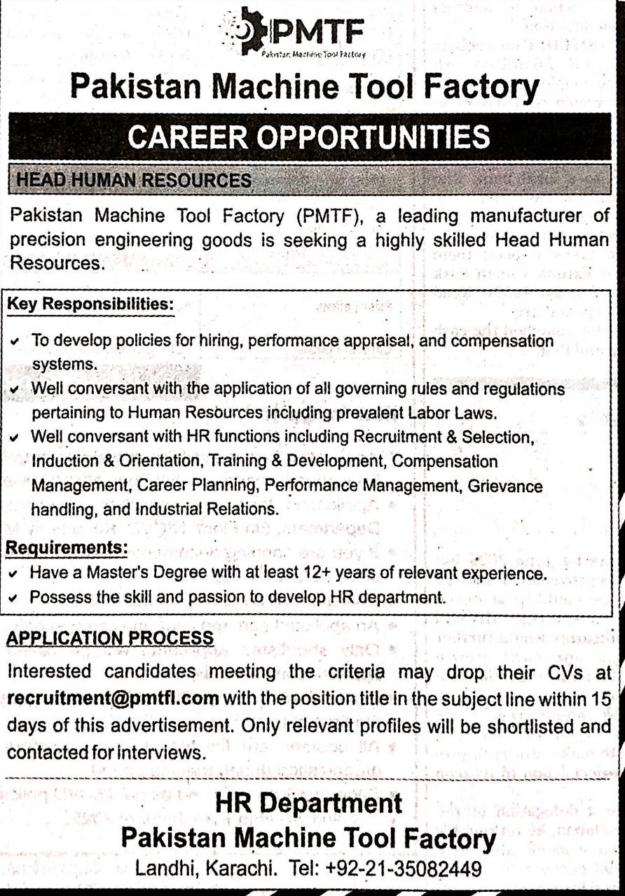 Head human Resources